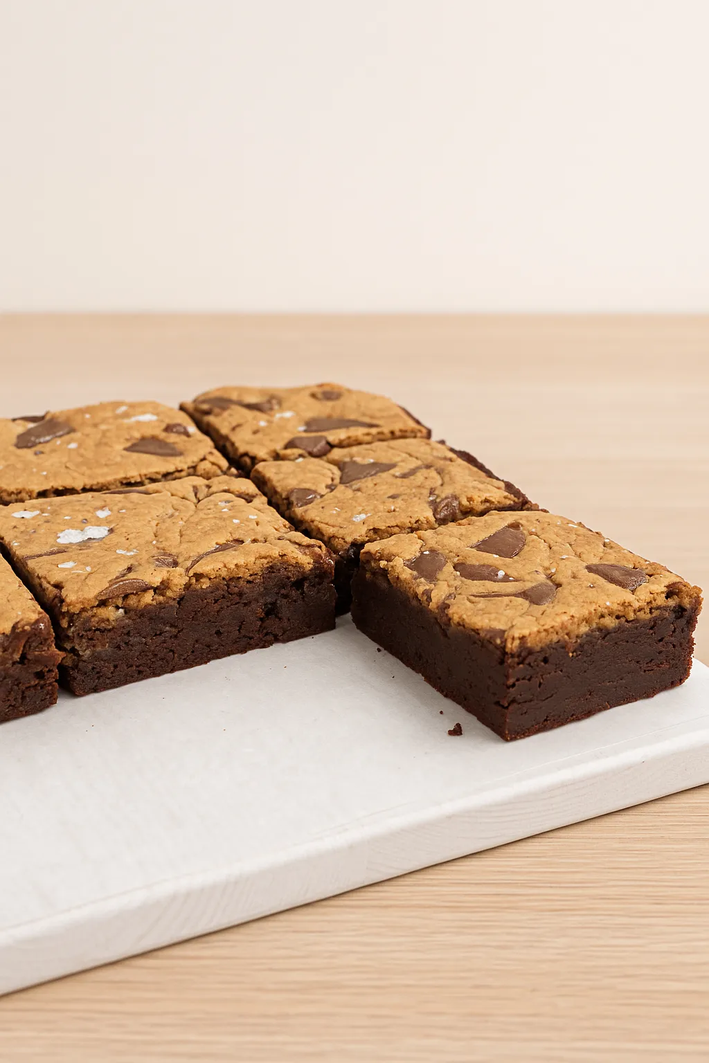 Chocolate peanut butter broenie