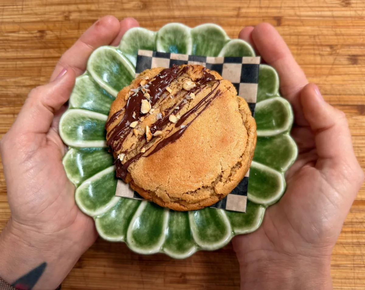 Sourdough Peanut Butter Cookie